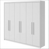 ROUPEIRO 06 PTS 5 GAV 2021 ARIES S/ESP E C/PES PVC BRANCO - LOPAS