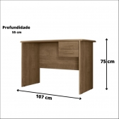 MESA POTENZA PLUS NOCE BRONZE - LANZA