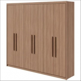 ROUPEIRO 06 PTS 5 GAV 2021 ARIES S/ESP E C/PES PVC CARVALHO NATURE - LOPAS