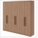 ROUPEIRO 06 PTS 5 GAV 2021 ARIES S/ESP E C/PES PVC CARVALHO NATURE - LOPAS
