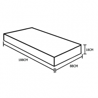 COLCHAO ORTHOPEDIC HIGH PLUS 88-188-18 - LE MARTAN