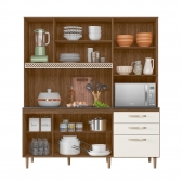 KIT FIT 1,80 EVORA RUSTICO/EVORA RUSTICO/OFF WHITE CRISTAL - NICIOLI