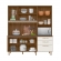KIT FIT 1,80 EVORA RUSTICO/EVORA RUSTICO/OFF WHITE CRISTAL - NICIOLI