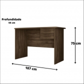 MESA POTENZA PLUS JACARANDA - LANZA