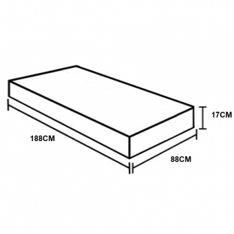 COLCHAO D33 88-188-17 SUPREME - GAZIN