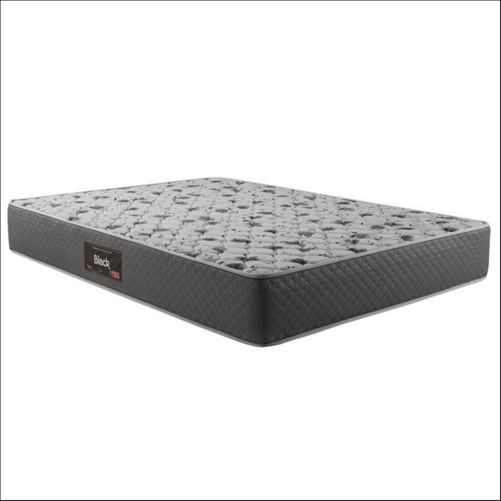 COLCHÃO CASAL BLACK BORDADO 158-198-25 - HERVAL