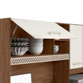 COZINHA YARA EVORA RUSTICO/OFF WHITE CRISTAL - NICIOLI