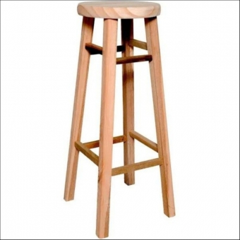 BANQUETA ALTA SEM ENCOSTO ANGELIM - MADEMOVEIS