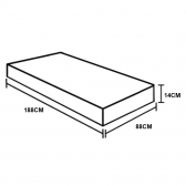 COLCHAO BRONZE D23 LISO 88-188-14 - UMAFLEX