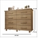 COMODA PARIS NOCE BRONZE - LANZA
