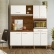 COZINHA YARA EVORA RUSTICO/OFF WHITE CRISTAL - NICIOLI